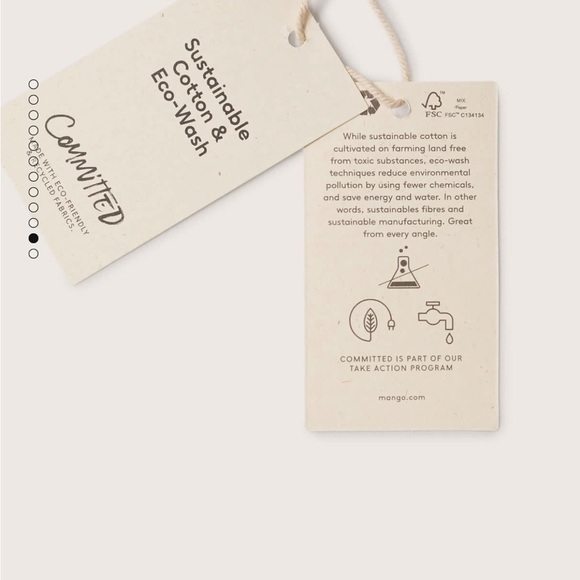 NWOT—Never worn Boot cut cropped jeans with slight flare-Mango - Picture 6 of 7